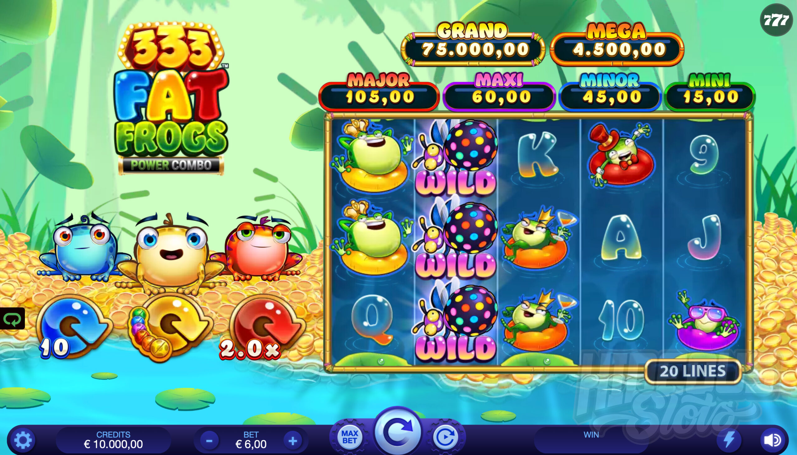 333 Fat Frogs Power Combo Slot Review pic 14